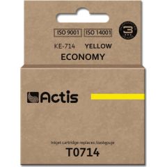 Actis KE-714 ink (replacement for Epson T0714/T0894/T1004; Standard; 13.5 ml; yellow) Tintes printeru izejmateriāli