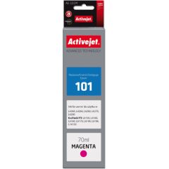 Activejet Ink AE-101M Ink Bottle for Epson Printer, Replacement Epson 101; Supreme; 70 ml; magenta