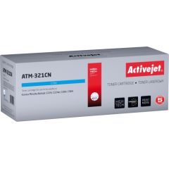 Activejet ATM-321CN toner (replacement for Konica Minolta TN321C; Supreme; 25000 pages; cyan) Lāzerprinteru izejmateriāli