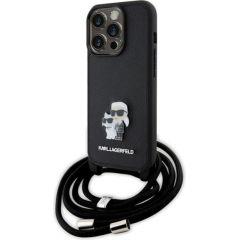 Karl Lagerfeld KLHCP15LSAKCPSK Hard Case Aizmugurējais Apvalks Priekš Apple iPhone 15 Pro