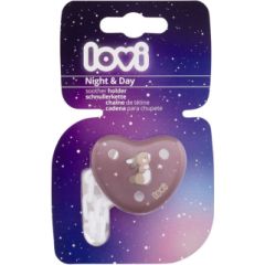 Lovi Night & Day / Soother Holder 1pc Girl