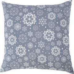 Pillow WINTER FLOWERS 45x45cm, snowflakes