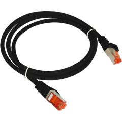 AVIZIO KKS6CZA1.0 networking cable Black 1 m Cat6 F/UTP (FTP)