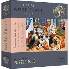 TREFL Koka puzle - Suņu draudzība, 1000gb