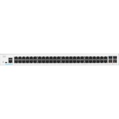 Cisco CBS350-48T-4X-EU network switch Managed L2/L3 Gigabit Ethernet (10/100/1000) Silver