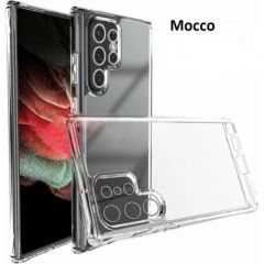 Mocco Ultra Back Case 1 mm Aizmugurējais Silikona Apvalks Priekš Samsung Galaxy S22 Ultra 5G Caurspīdīgs