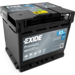 Exide Premium EA530 12V 53Ah 540A 207x175x190 EA530