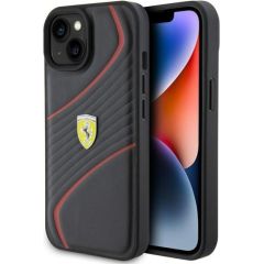 vFerrari Twist Metal Logo Back Case Защитный Чехол для Apple iPhone 15