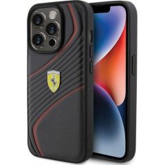 Ferrari Twist Metal Logo Back Case Защитный Чехол для Apple iPhone 15 Pro