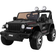 Jeep Wrangler Rubicon elektriskais divvietīgais, melns