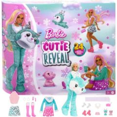 Lalka Barbie Mattel Cutie Reveal Kalendarz adwentowy (HJX76)
