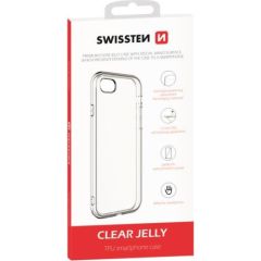 Swissten Clear Jelly Back Case 1.5 mm Aizmugurējais Silikona Apvalks Priekš Samsung Galaxy A41 Caurspīdīgs