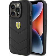 Ferrari Quilted Metal Logo Back Case Защитный Чехол для Apple iPhone 15 Pro Чехлы - альтернативные