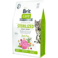 BRIT Care Grain-Free Sterilized Immunity - dry cat food - 7 kg