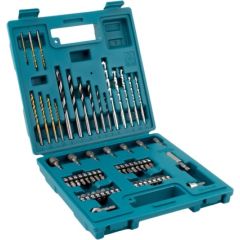 Makita E-11829 Drill &amp; Bit Set 60 pcs Jaunumi -Dārzam