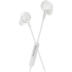 PHILIPS TAE5008WT/00 In-Ear austiņas ar mikrofonu, baltas Austiņas