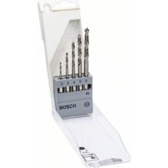 Koka urbju komplekts Bosch; 2-6 mm; 5 gab. Piederumi urbjiem
