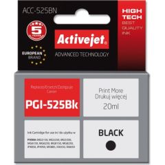 Activejet ACC-525BN ink (replacement for Canon PGI-525Bk; Supreme; 20 ml; black) Tintes printeru izejmateriāli