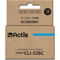 Actis KC-526C ink (replacement for Canon CLI-526C; Standard; 10 ml; cyan)