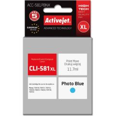 Activejet ACC-581PBNX ink for Canon printer; Canon CLI-581PB XL replacement; Supreme; 11,70 ml; photo blue