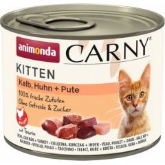 ANIMONDA Carny Kitten Veal Chicken Turkey - wet cat food - 200 g