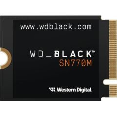 SSD WESTERN DIGITAL Black SN770M 1TB M.2 PCIe Gen4 NVMe Write speed 4900 MBytes/sec Read speed 5150 MBytes/sec 2.38mm TBW 600 TB WDS100T3X0G