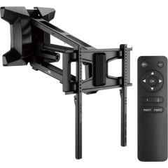 Maclean MC-891 Electric TV Wall Mount Bracket with Remote Control Height Adjustment 37'' - 70" max. VESA 600x400 up to 35kg Above Fireplace Mount Sturdy