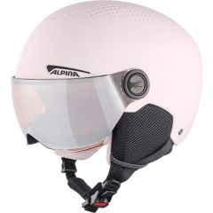 WINTER HELMET ALPINA ZUPO VISOR Q-LITE ROSE MATT 51-55 Зимние спортивные шлемы