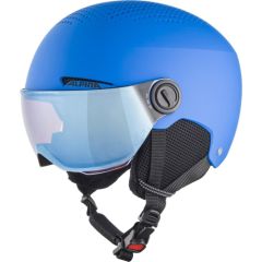 WINTER HELMET ALPINA ZUPO VISOR Q-LITE BLUE MATT 54-58 Зимние спортивные шлемы