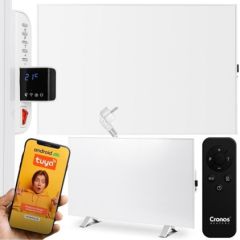 Cronos Synthelith PRO CRP-980TWP 980W infrared heater with WiFi and remote control white Konvektori