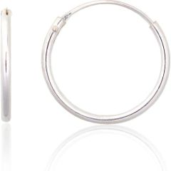 Sudraba auskari-riņķīši #2203860, Sudrabs 925°, 0.4 gr. Auskari-riņķīši