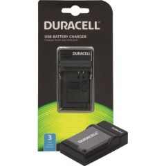 LĀDĒTĀJS Duracell Charger with USB Cable for DRC11L NB-11L