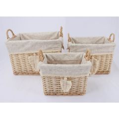 Basket WILLI TASSEL 29x19xH22cm Aksesuāri, dekori