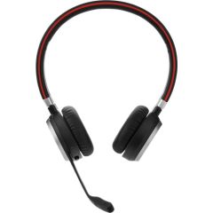 Jabra Беспроводные стереонаушники Evolve 65 SE MS с микрофоном, Bluetooth, подставкой для зарядки