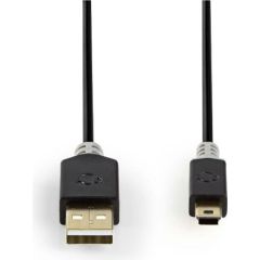 NEDIS CCBP60300AT20 Кабель USB 2.0 | USB-A Male | USB Mini-B 5 pin Male | 480 Mbps | 2.0