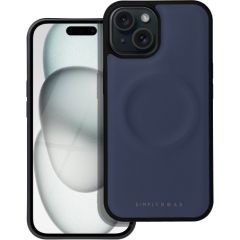 Roar Mag Morning silikona aizsargapvalks Apple iPhone 15 Plus zils