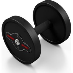 Marbo Sport Gumijota hantele Marbo - 5 kg, melna Svaru ripas un stieņi