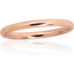Золотое обручальное кольцо #1101119(Au-R), Красное Золото 585°, Размер: 20.5, 1.69 гр.