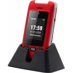 Sponge Artfone C10 Flip Senior Phone Dual SIM Red