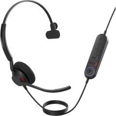 Jabra Engage 40, headset (black, mono, UC, USB-C)