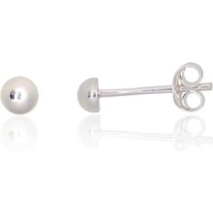 Sudraba auskari-puseti #2202718, Sudrabs 925°, 0.4 gr. Puseti