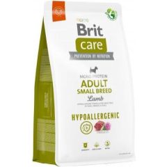 BRIT Care Hypoallergenic Adult Small Breed Lamb&Rice - dry dog food - 3 kg