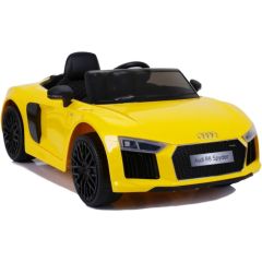 Lean Cars Audi R8 Spyder Yellow Painting - Electric Ride On Car