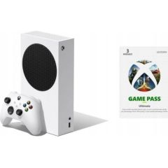 Microsoft Xbox Series S 512GB + 3m. Game Pass (RRS-00153)