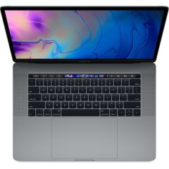 Apple MacBook Pro 2018 Retina 15" 4xUSB-C - Core i7 2.2GHz / 32GB / 512GB SSD - SPACE GRAY (Atjaunināts, stāvoklis kā jauns)