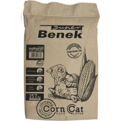 Certech Super Benek Corn Cat - Corn Cat Litter Clumping 25 l Kaķu pakaiši