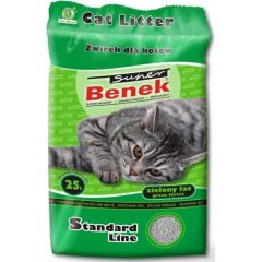Certech Super Benek Standard Green Forest - Cat Litter Clumping 25 l (20 kg) Kaķu pakaiši