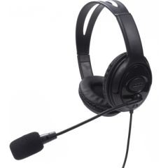 Tellur Basic Over-Ear Headset PCH2 black Austiņas
