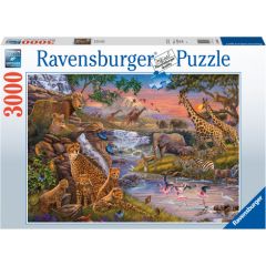 Ravensburger Puzzle 3000 pc Animal Kingdom Puzles