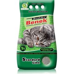Żwirek dla kota Super Benek Standard Zielony las 5 l Наполнители для туалета